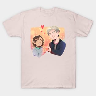 Whouffaldi heart T-Shirt